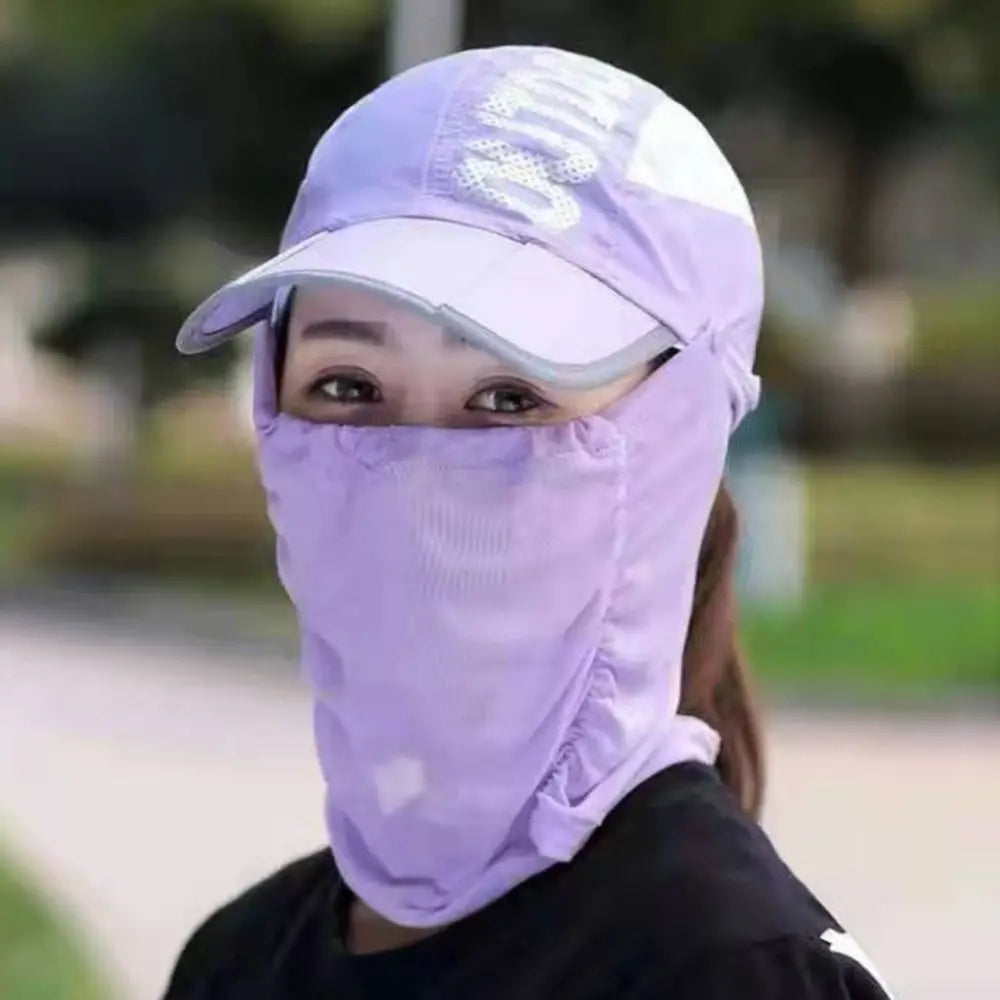 Neck Protection Neck Protection Sun Cap Cycling UV Protection Removable Wide Brim Hat Quick Drying Cool Sun Hat Riding