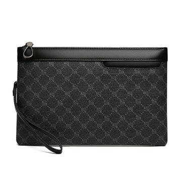Luxury Design Business Men Day Clutch Bag Durable Soft PU Leather Money Pouch Bag Fashion Male Cardholder Case Phone Handbags