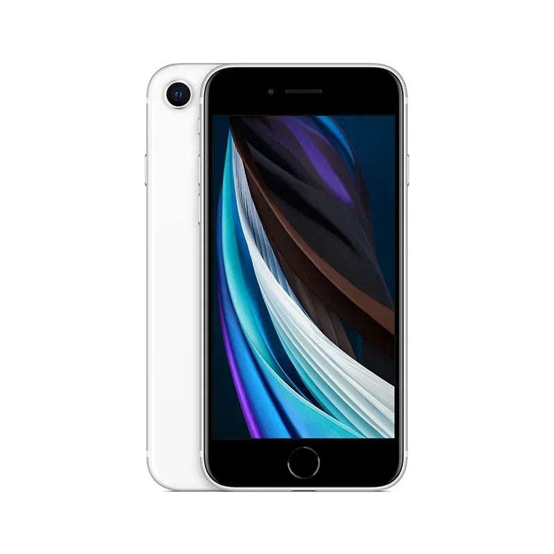 Original Apple iPhone SE 2020 SE2 4G LTE Mobile Phone NFC 64GB/128GB/256GB ROM True Tone 4.7'' 12MP+7MP A13 Hexa Core Smartphone