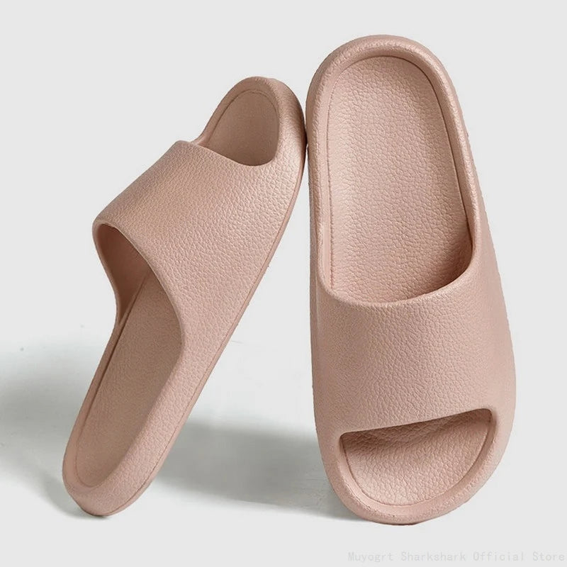 Cloud Slippers Cartoon Cat Women Shoes Summer Slippers Flip Flops Beach Shoes Women Flat Sandals Indoor Bathroom Slides Men