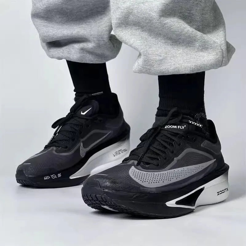Nike women's shoes ZOOM FLY 6 sports shoes Lightweight breathable shock absorbing marathon running shoes FN8455-001