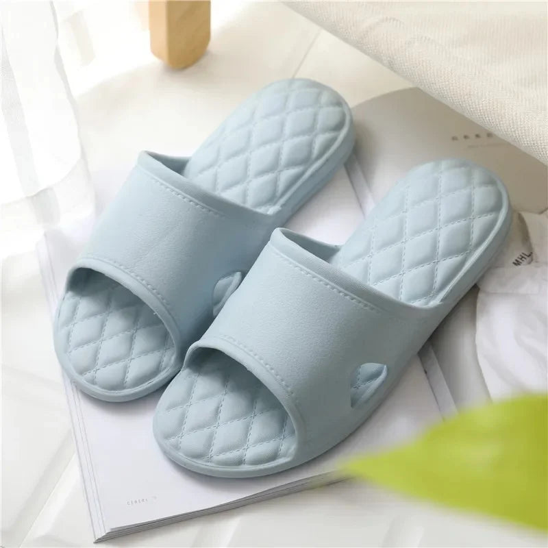 EVA Bathroom Slippers For Men And Women Soft Sole Indoor Outdoor Use Spring Summer Warm Comfortable Bath Slippers