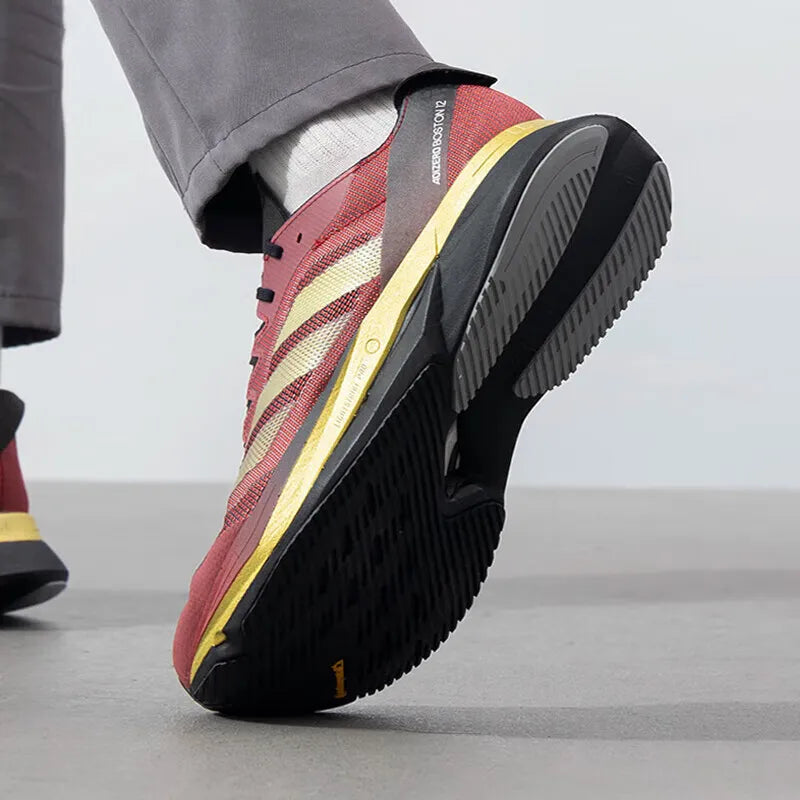 Adidas men's and women's 2025 spring outdoor exercise marathon training shoes leisure cushioned breathable running shoes JS1919