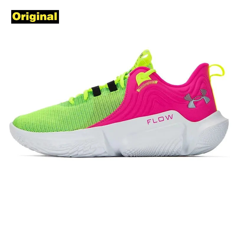 Under Armour men's and women's shoes new fashion trend sports shoes wear training actual combat basketball shoes 3026288-300