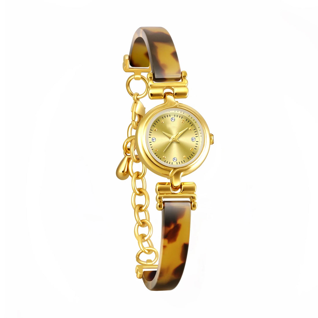MAYZHISU Women Watch Light Luxury Retro Women Quartz Wristwatch Bracelet chain Stainless Steel Waterproof Female Ladies Watch