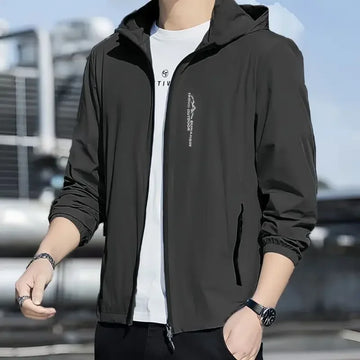 Summer Outdoor Upf50 Sun Protection Jacket For Men 2024 New Style Loose-fit Ice Silk Ultra-thin Sun Protection Clothing
