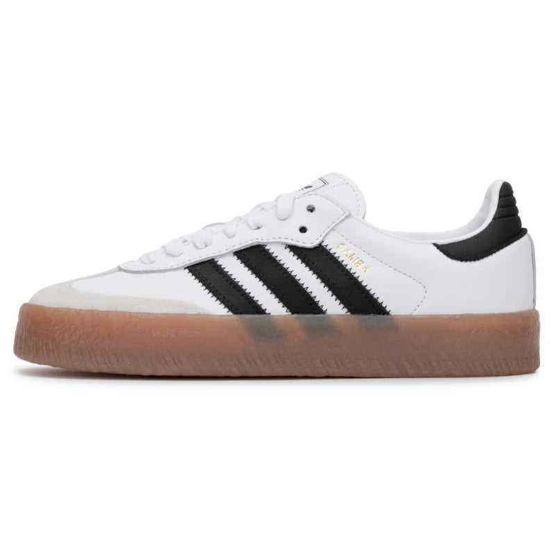 Adidas clover women's shoes 2024 Winter sports shoes retro fashion T head shoes outdoor low top board shoes casual shoes JI1349