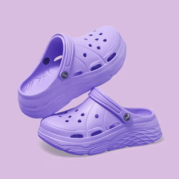Women's Fashion Platform Sandals Summer 2025 Hollow Out Eva Sport Clogs Garden Shoes for Women Thick Sole Non Slip Beach Sandals
