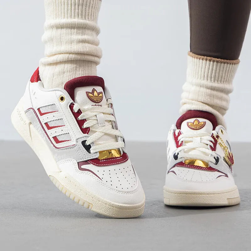 Adidas men's shoes women's shoes 2025 spring new DROP STEP low-top board shoes retro sports shoes JP9982
