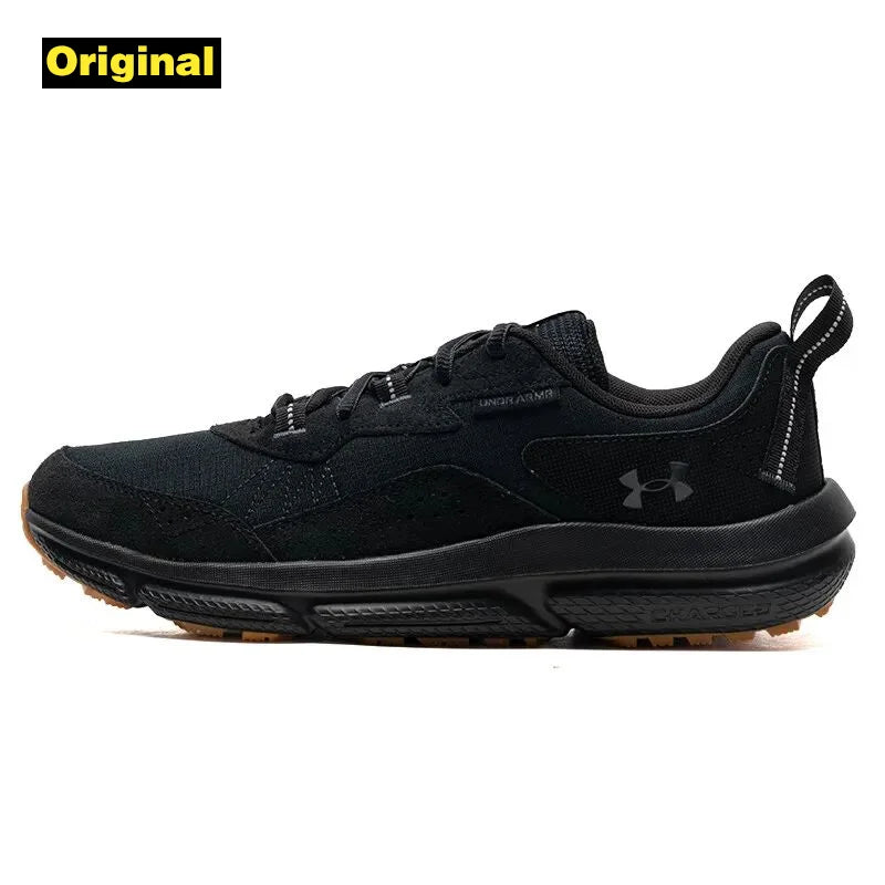 Under Armour men's shoes 2024 fall new sports shoes fitness training cushion-mesh surface breathable running shoes 3027178-001
