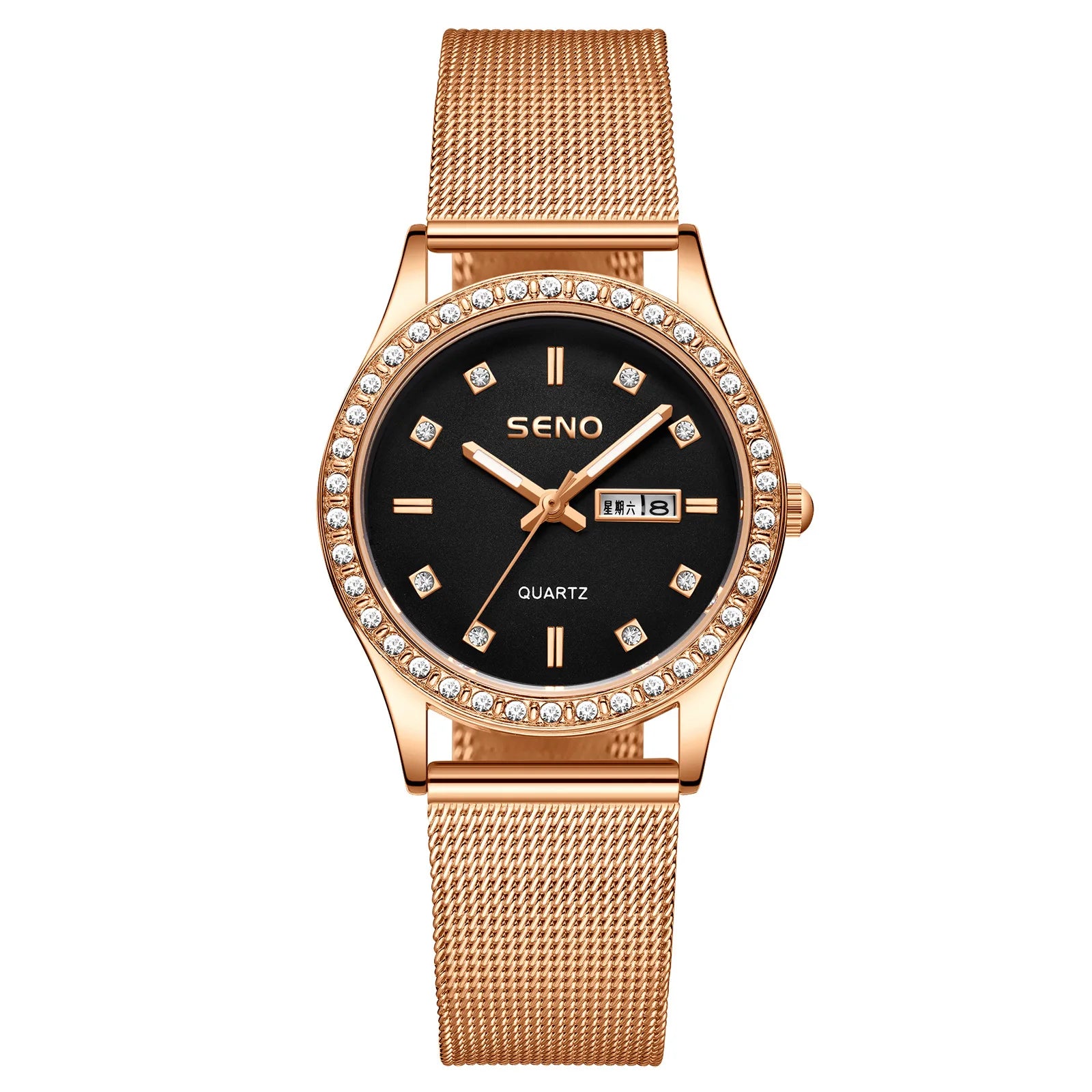 Women's Luxury Quartz Wristwatches Female Watch Ladies Watches Alloy Strap Fashion Square Diamond Gold Clock Bracelet Party