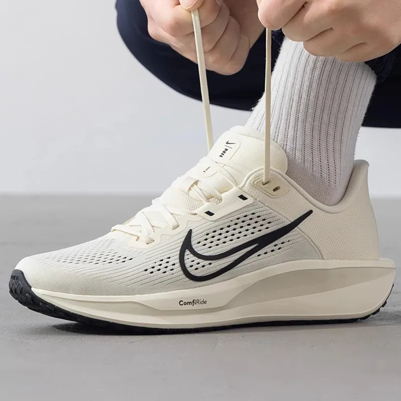Nike original men's shoes QUEST 6 Breathable running shoes Light cushioned sports shoes FD6033-104