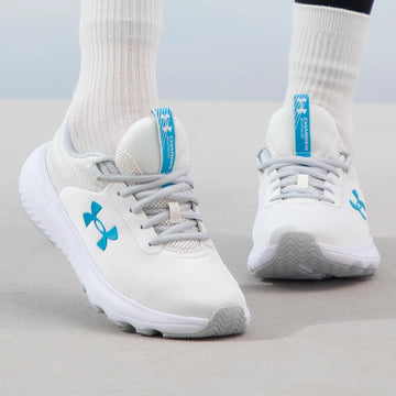 Under Armour Women's Shoes 2025 new sports shoes Breathable cushioned rebound running shoes Comfortable casual shoes 3026683-302
