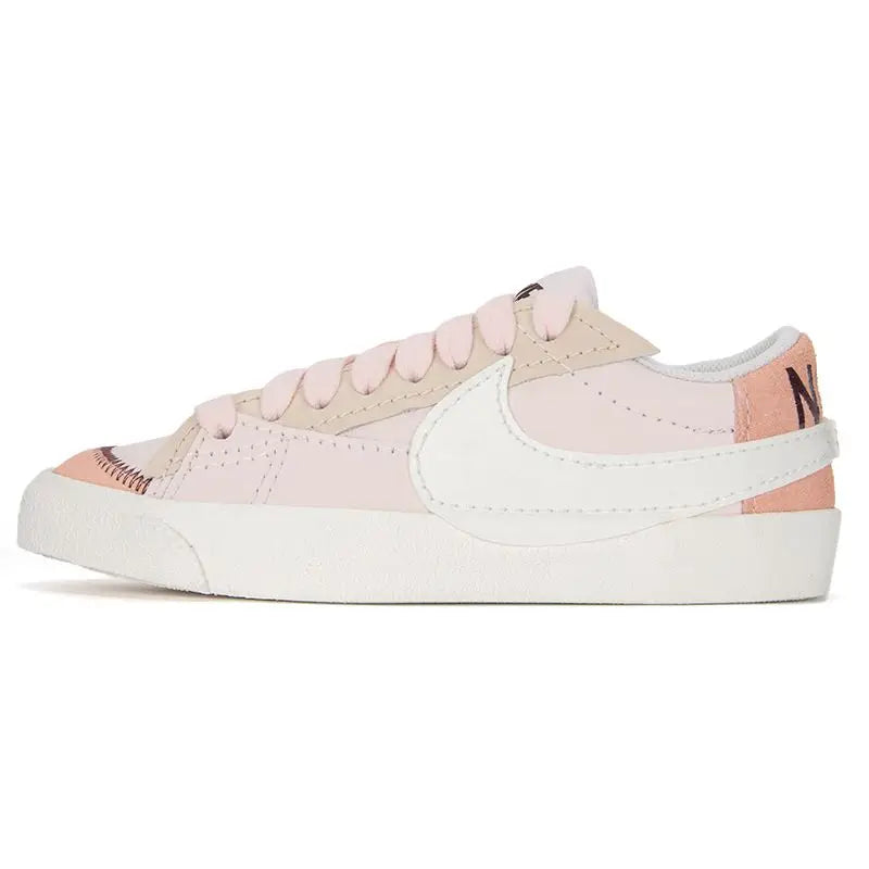 Nike BLAZER LOW '77 women's shoes 2024 fall big hook points fashion trend breathable low top sports casual shoes DQ1470-601