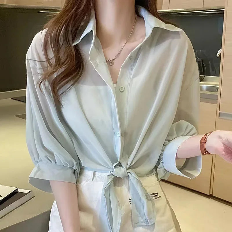 Áo sơ mi nữ thời trang 2025