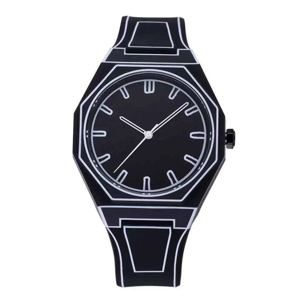 Comic Style Men’s Quartz Watches Male Wristwatches for Men 2025 Design Casual Waterproof Watch Clock Movement Man