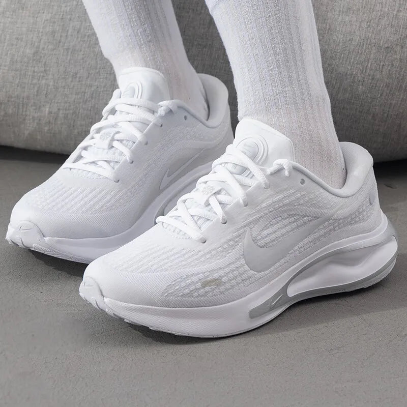 Nike women's shoes 2025 new spring JOURNEY RUN cushioned mesh surface breathable running shoes FJ7765-102