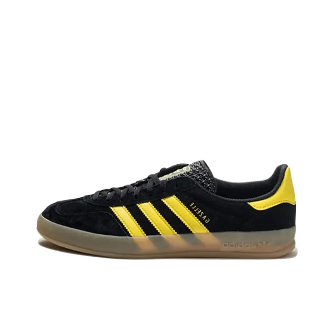 adidas originals GAZELLE indoor Comfortable low top board shoes for men and women White Orange