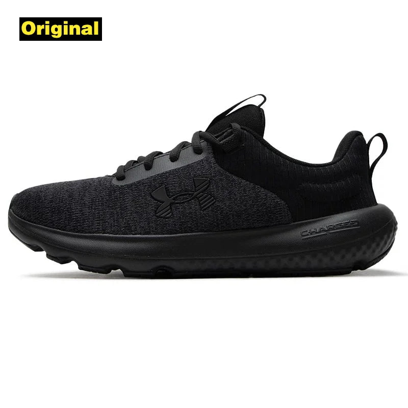 Under Armour men's shoes 2024 new comfortable breathable wear fashion trend fitness training cushioned running shoes 3026679-002