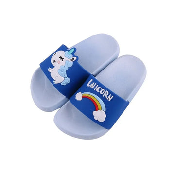 Parent-Child Slippers Summer Cartoon Cute Indoor Outdoor Wear Drop Plastic Men's Women's Flat Sandals PVC Kids Slippers