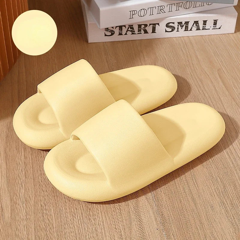 2023 Fashion Women's Shoes Summer Outdoor Sports Beach Cute Indoor Home Soft Bottom Couple Comfortable Slippers Opened Toe