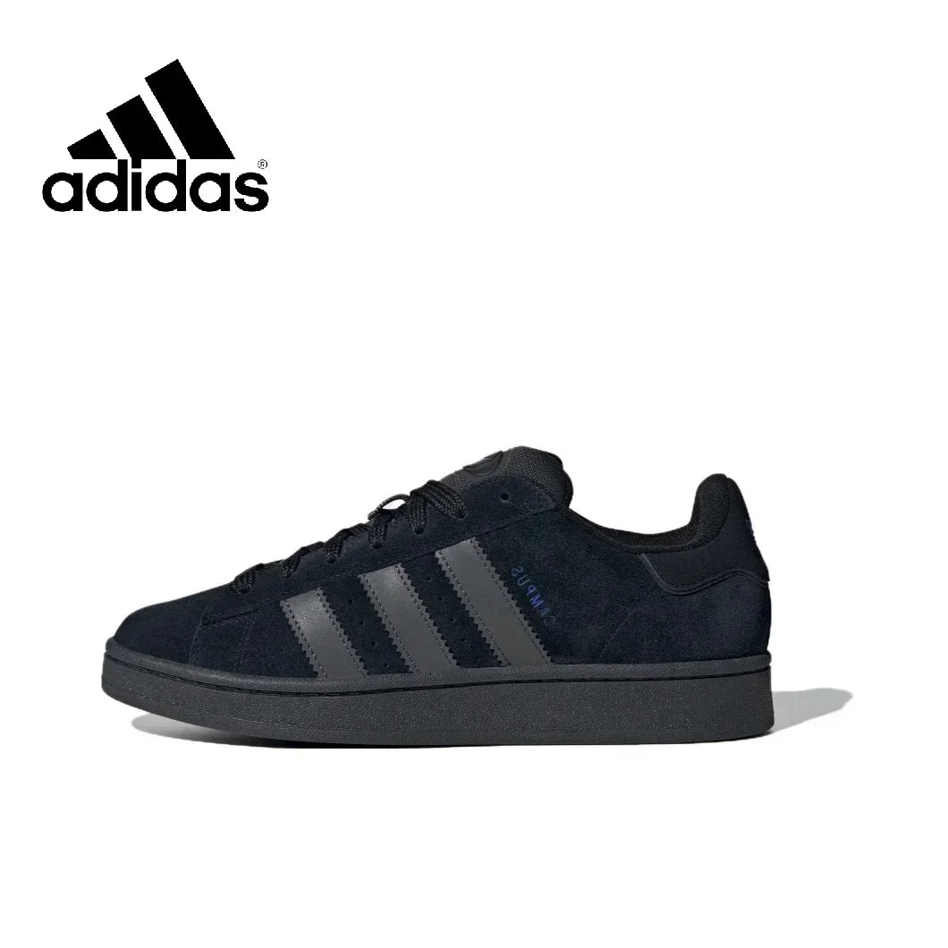 Adidas Campus 00s Low Men's and Women's Sneakers Classic Fashion Comfort Athletic Skateboarding Shoes Deep Black