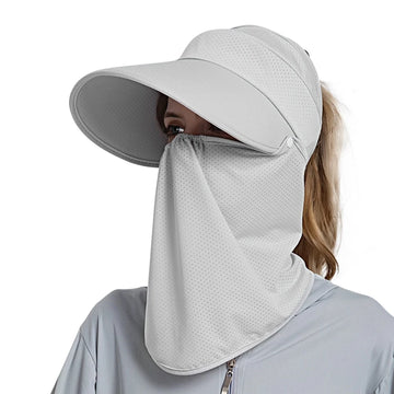 Outdoor Unisex Sun Protect Caps Bucket Hat Solid Casual Brim Sun Block Quick Drying Fishing Climbing Hat UV Protection Face Neck