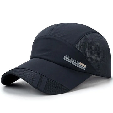 Outdoor Black Waterproof Quick Dry Hats for Men Women Sport Golf Fishing Hat Adjustable Summer Unisex Baseball Cap