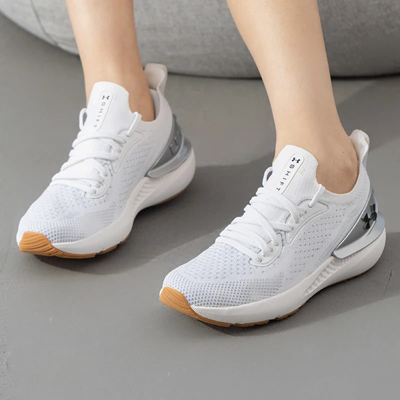 Under Armour women's shoes new sports shoes simple comfortable sports shoes cushioned breathable running shoes 3027777-101