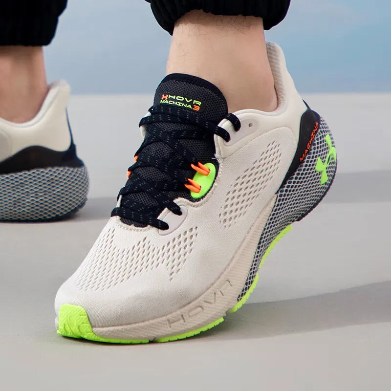 Under Armour men's shoes 2025 new fashion trend training fitness breathable wear-resistant running shoes 3024899-101