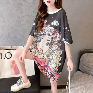Áo thun nữ phong cách Nhật - Hàn mẫu mới 2025