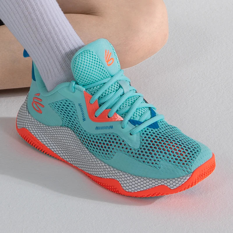 Under Armour men's shoes 2025 spring new Curry sneakers actual training trend basketball shoes 3026275-402