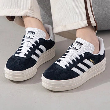 Adidas clover women's shoes 2025 spring new fashion trend retro thick sole increase board shoes casual shoes HQ6912