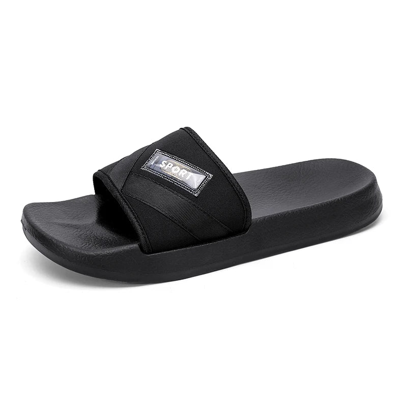 2024 Men Slippers Outdoor Beach Sandals Men Slides New Men Casual Shoes Flip-flops Home Slippers Beach Sandals Big Size 45 46 47