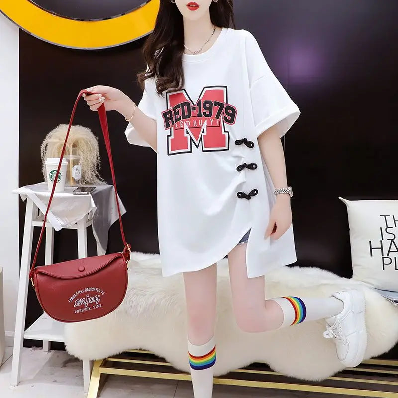 Áo thun nữ phong cách Nhật - Hàn mẫu mới 2025