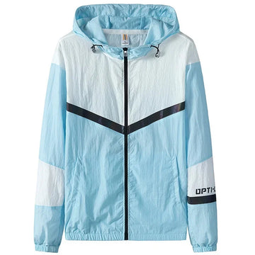 2022 Summer New Men's Lightweight Breathable Sunscreen Jacket Korean Trendy Casual Top For Outdoor Activities