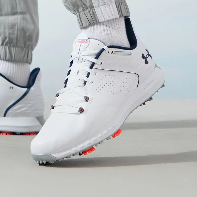 Under Armour Men's Shoes 2025 Spring Sports Shoes Outdoor golf shoes Wear-resistant trend low-top casual shoes 3025078-100