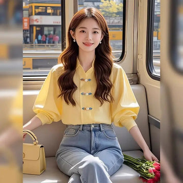 Áo sơ mi nữ thời trang 2025