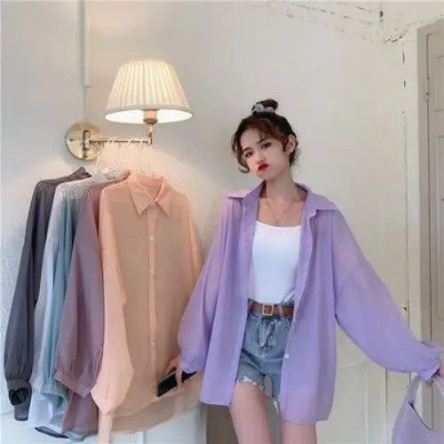 Áo sơ mi nữ thời trang 2025
