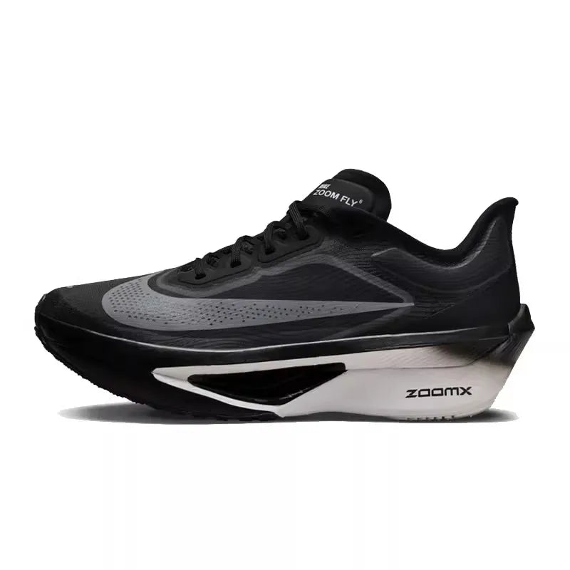 Nike women's shoes ZOOM FLY 6 sports shoes Lightweight breathable shock absorbing marathon running shoes FN8455-001