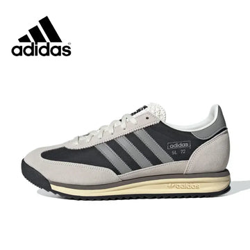 Adidas SL 72 RS Thin Sole Men's and Women's Sneakers Winter Lightweight Comfortable Casual Shoes Retro Classic Sneakers Blue