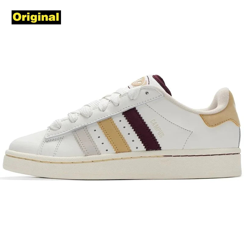 Adidas men's and women's shoes 2024 winter new retro fashion cushioned wear low-top light board shoes IH3278