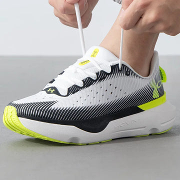 Under Armour men's shoes 2024 fall new sports shoes fitness training cushioned mesh surface breathable running shoes 3027190-103