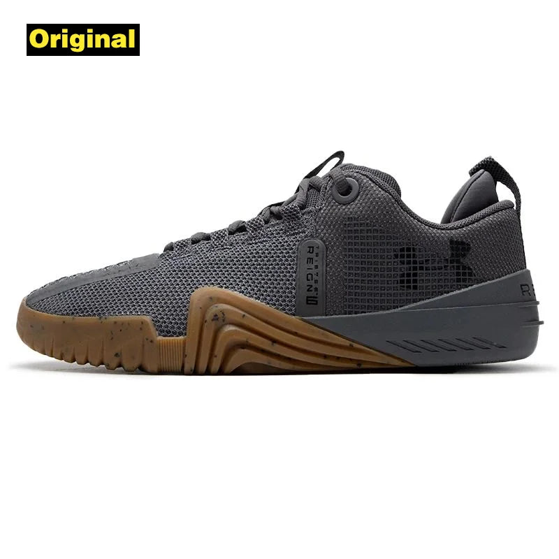 Under Armour men's shoes 2024 new comfortable breathable wear fashion trend fitness training cushioned running shoes 3027341-101