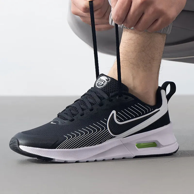 Nike original men's shoes AIR MAX NUAXIS cushioned sports shoes air cushion shoes Running culture casual shoes FD4329-005