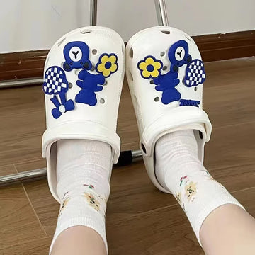 2024 Fashion Sandals Waterproof Slippers Women Shoes Summer Outdoor Slides Soft Sole Garden Shoes Indoor Nursing Clogs Sandals