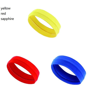 3PCS Plain elastic yoga running cycling outdoor sports sweatband headband  washing face and makeup hairband