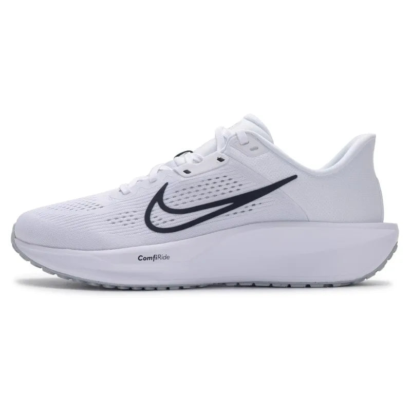 Nike original men's shoes QUEST 6 Breathable Running Shoes Light cushioned sneakers White FD6033-105