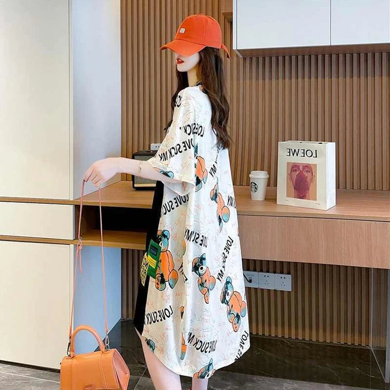 Áo thun nữ phong cách Nhật - Hàn mẫu mới 2025