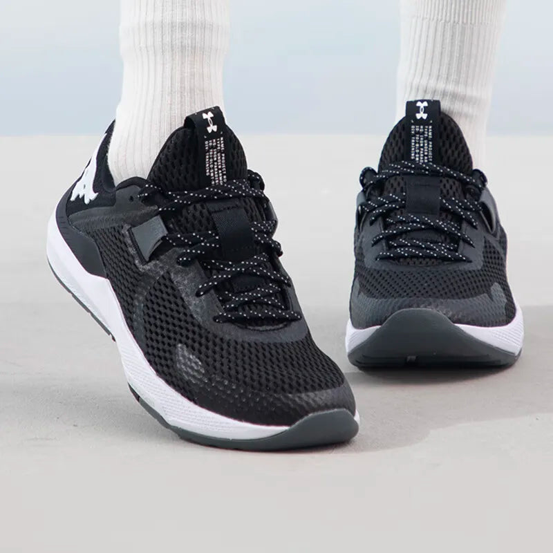 Under Armour men's shoes 2025 new low-top breathable wear sports running shoes 3025081-001